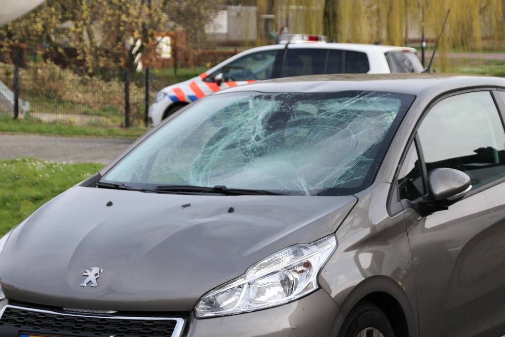 Fietser gewond bij aanrijding met auto