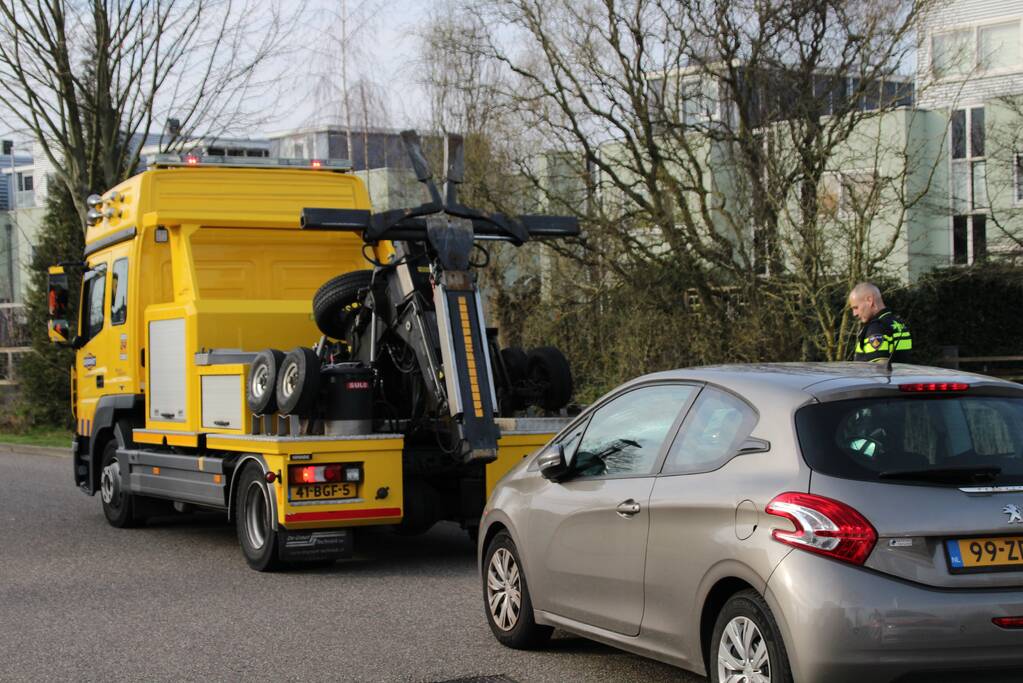 Fietser gewond bij aanrijding met auto