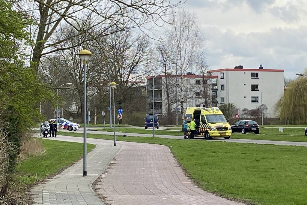 Motorrijder gewond na valpartij