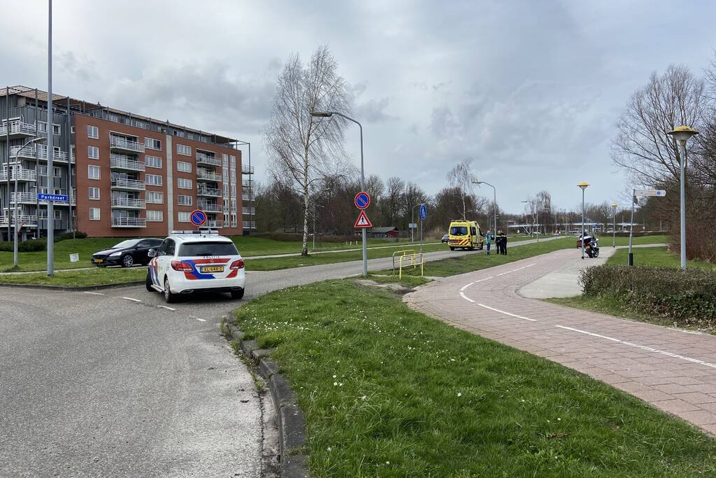 Motorrijder gewond na valpartij