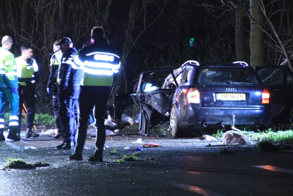 Man (23) overleden bij eenzijdig ongeval op afrit A30