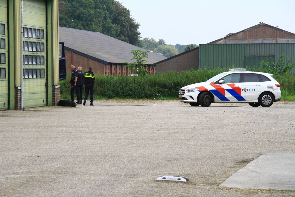 Meerdere vrachtwagens beschadigd door brand