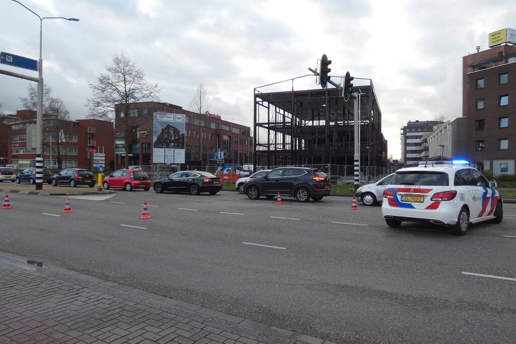 Scooterrijder gewond na aanrijding met auto