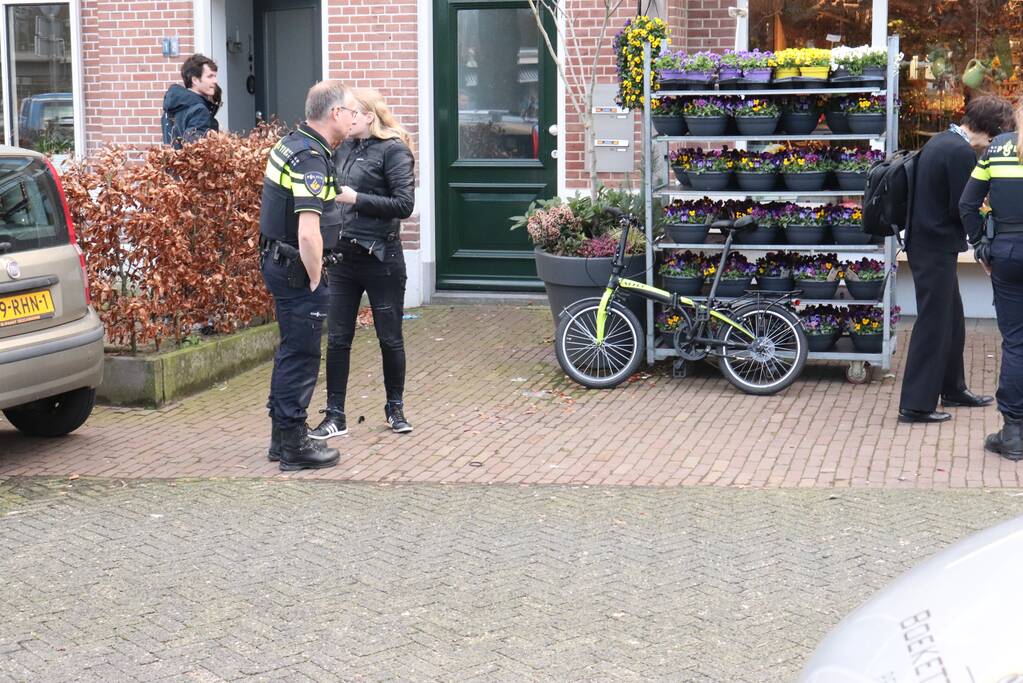 Fietser in botsing met personenauto