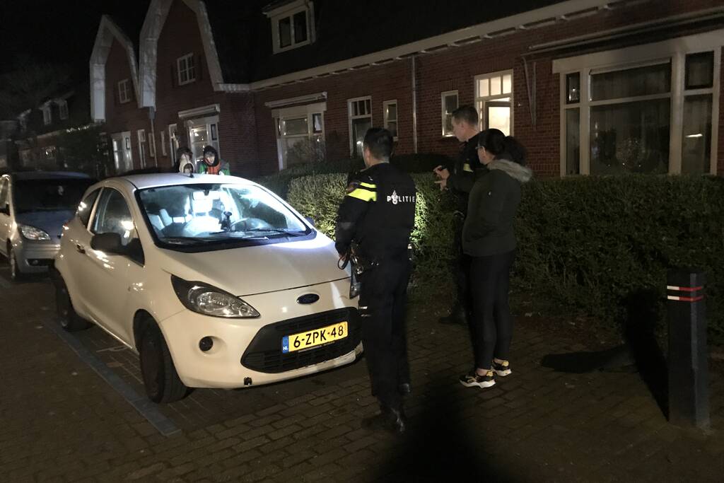 Mogelijk auto beschoten