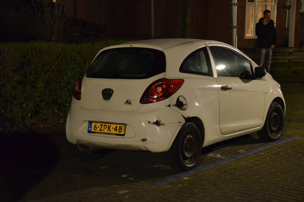 Mogelijk auto beschoten