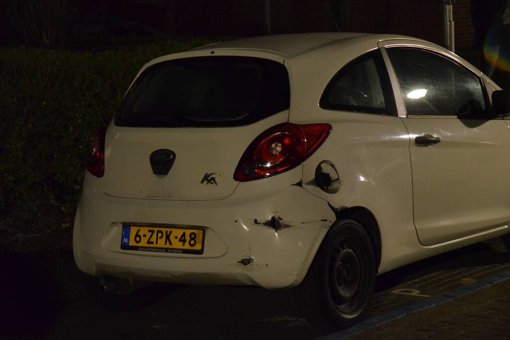 Mogelijk auto beschoten