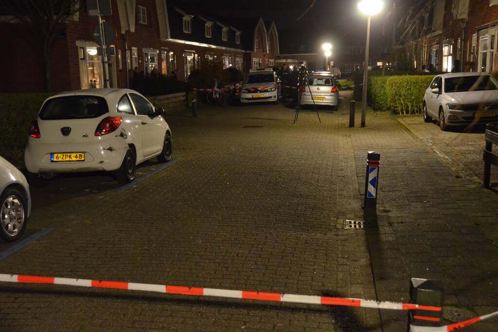 Mogelijk auto beschoten