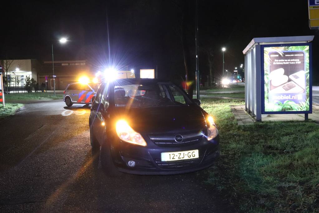 Fietser gewond na aanrijding met auto