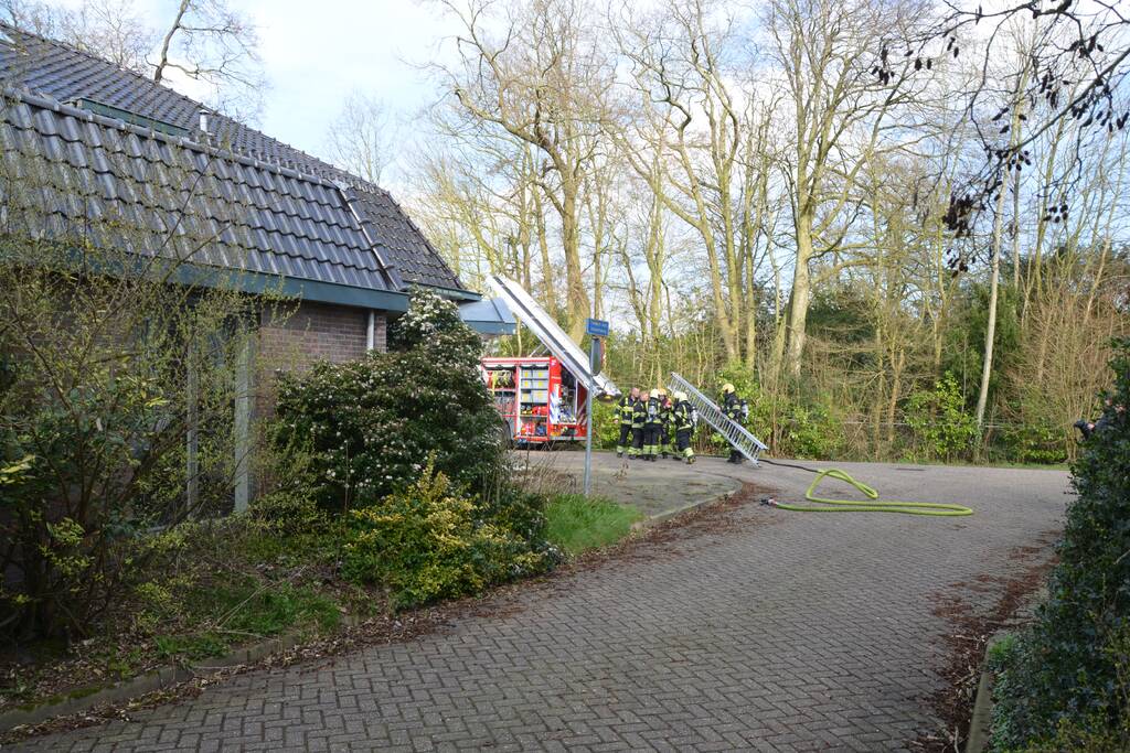 Brand in leegstaand winkelpand