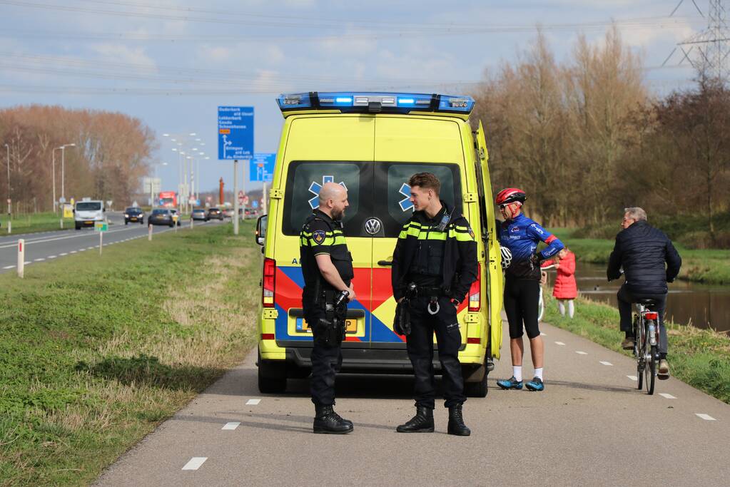 Wielrenner zwaargewond na valpartij