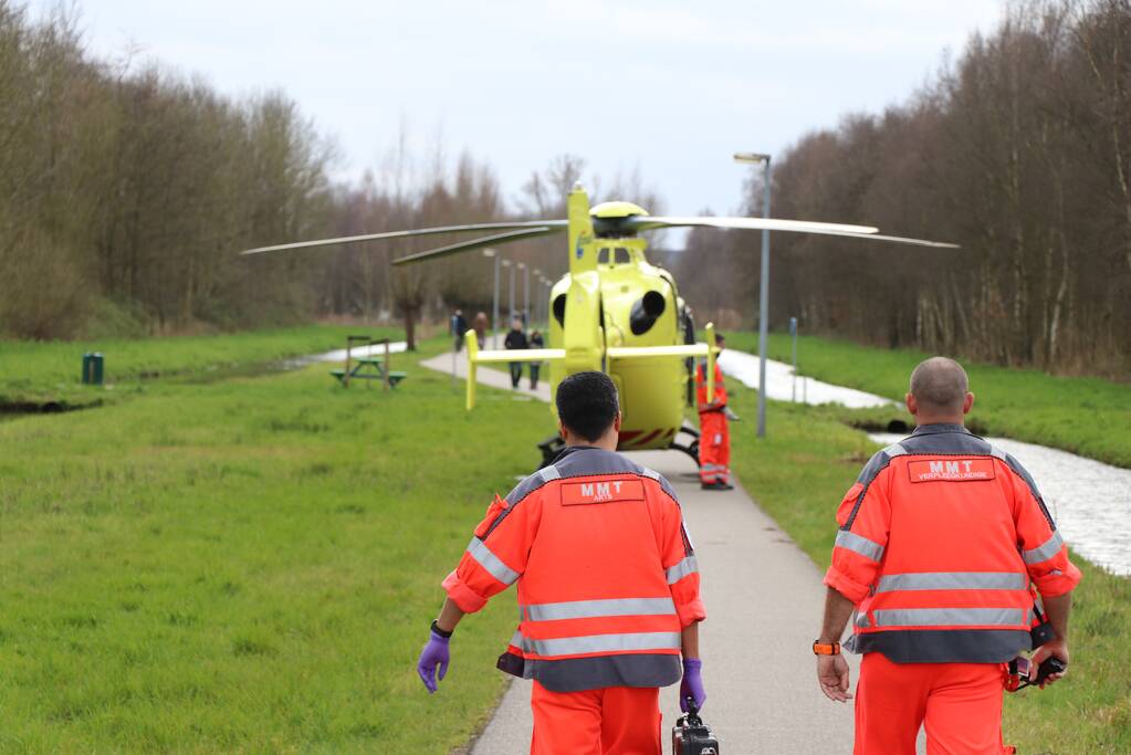Wielrenner zwaargewond na valpartij