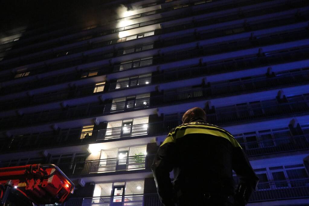 Grote brand in flatwoning