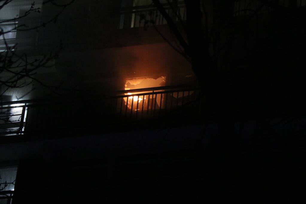 Grote brand in flatwoning
