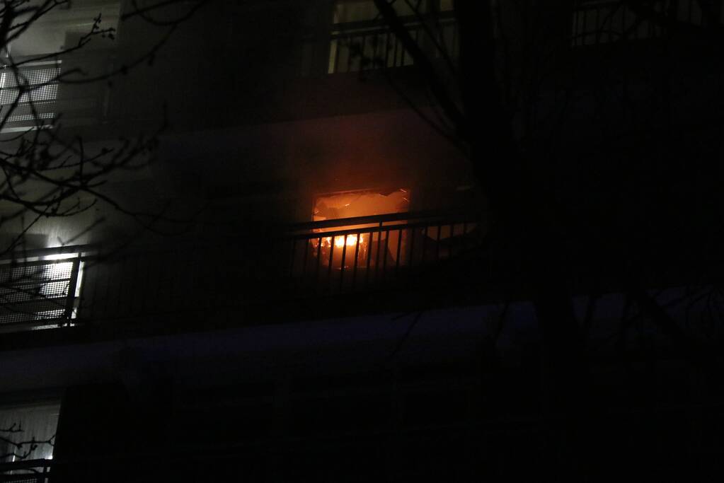 Grote brand in flatwoning