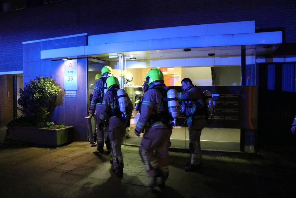 Grote brand in flatwoning