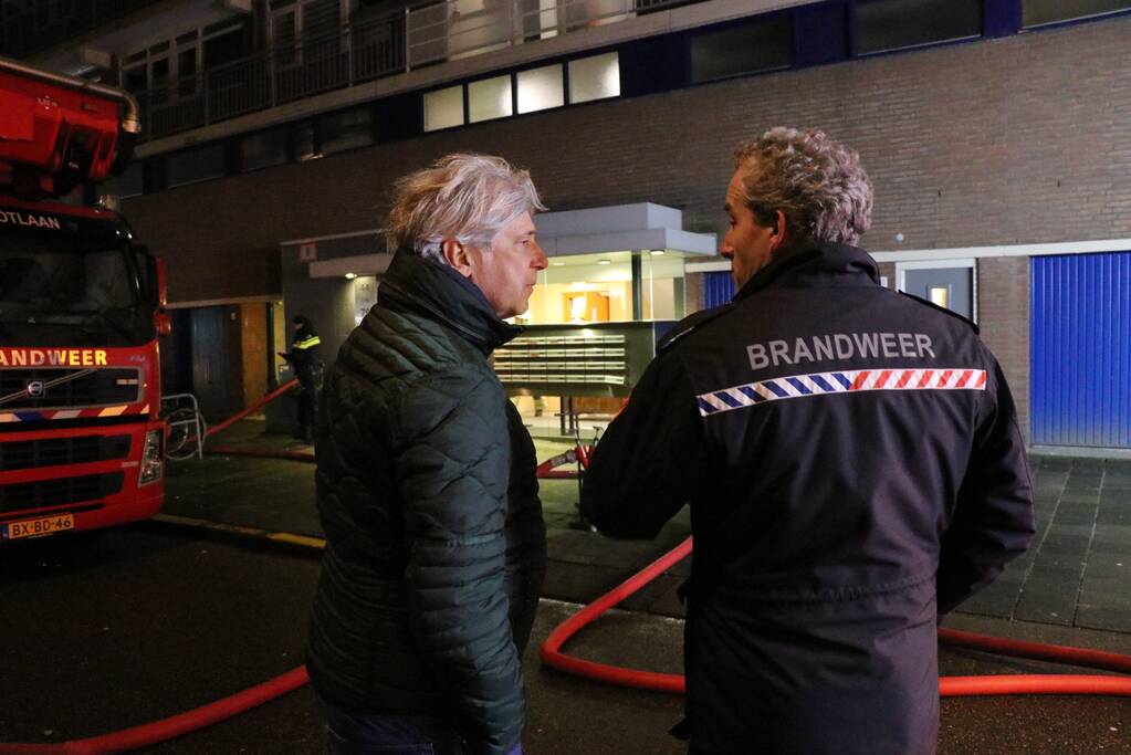 Grote brand in flatwoning