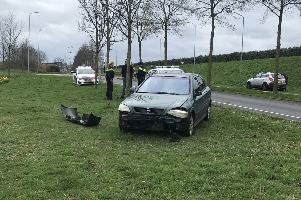 Bestuurder aangehouden na ongeval