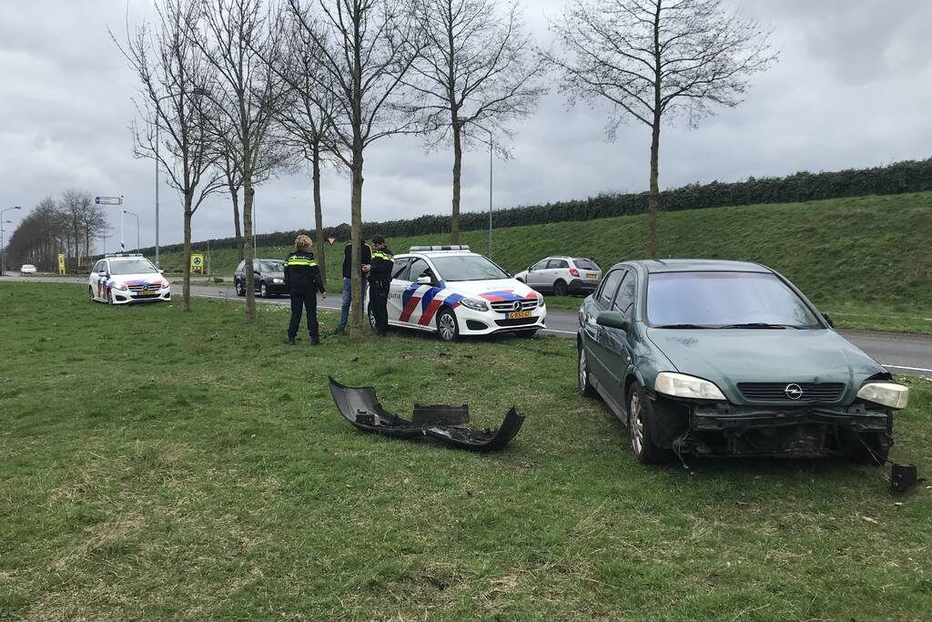 Bestuurder aangehouden na ongeval