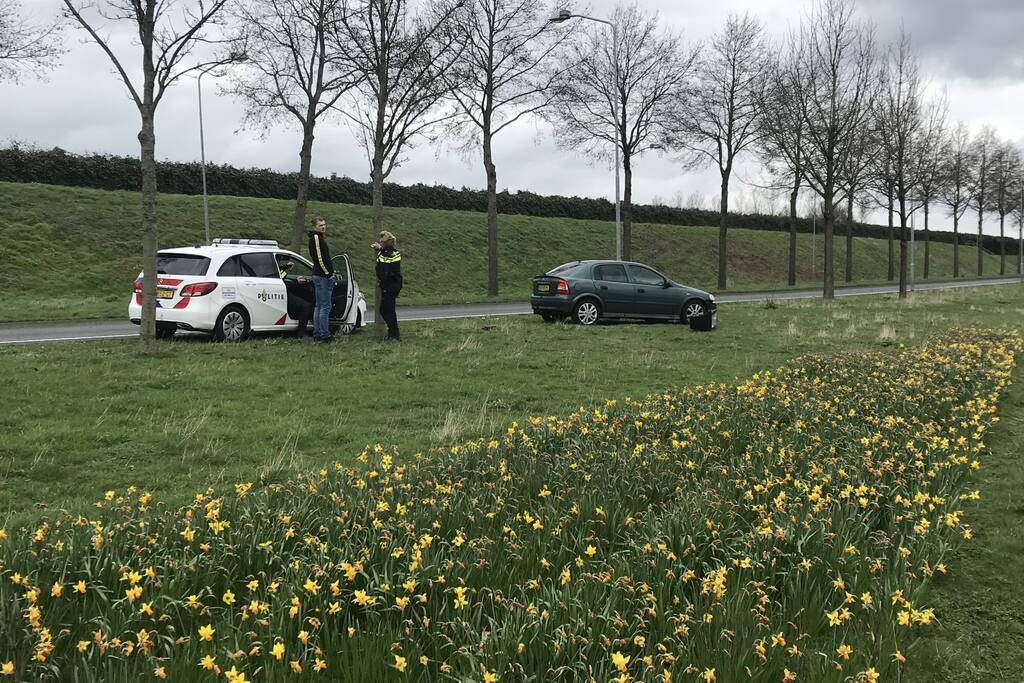 Bestuurder aangehouden na ongeval