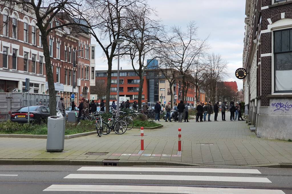 Gehamster bij coffeeshops