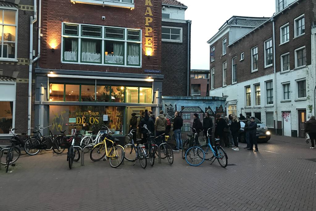 Veel drukte bij coffeeshops