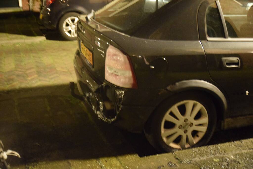 Scooter verwoest door brand