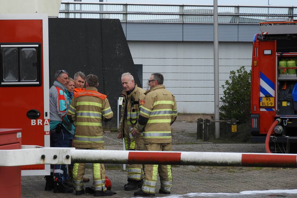 Voormalig pand Getronics Data Centre vol rook