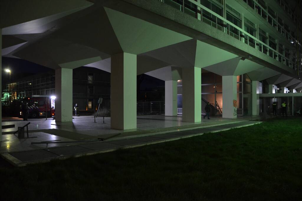 Onderzoek naar brand in voormalig pand Belastingdienst