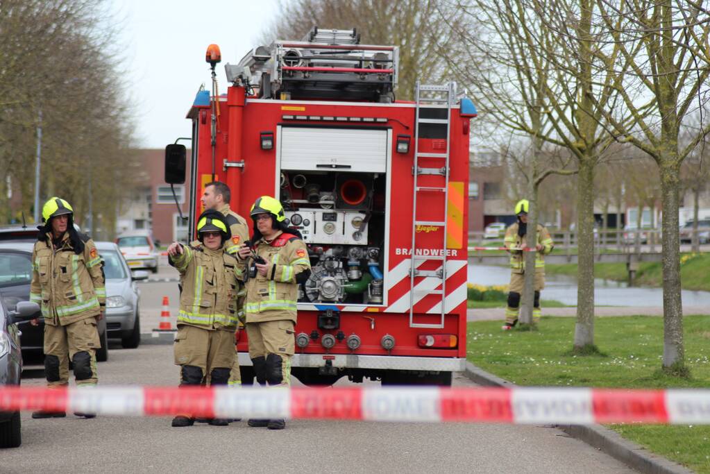 Benzine lekkende auto blijkt gas lek
