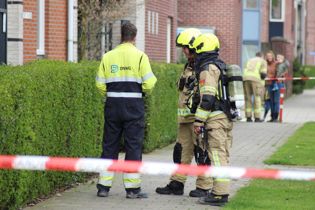 Benzine lekkende auto blijkt gas lek