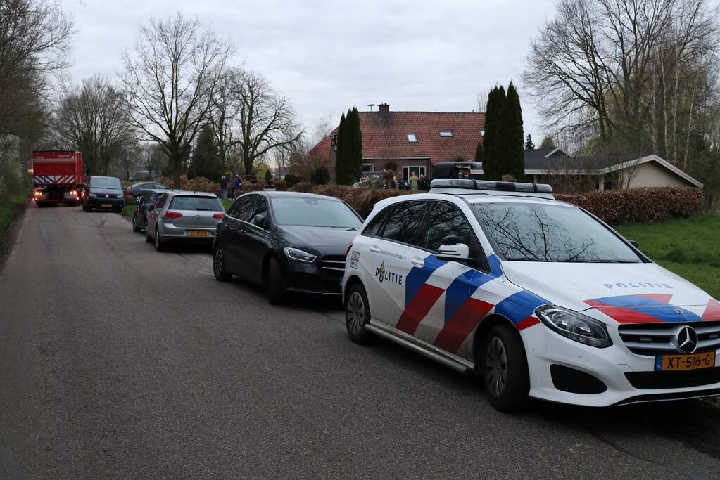 Drugslab bij woonboerderij aangetroffen