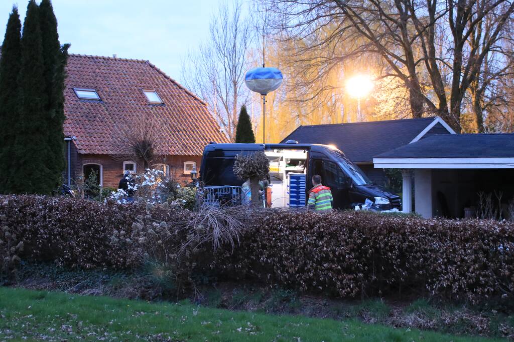 Drugslab bij woonboerderij aangetroffen