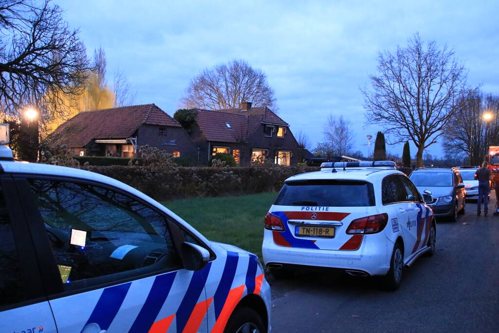 Drugslab bij woonboerderij aangetroffen