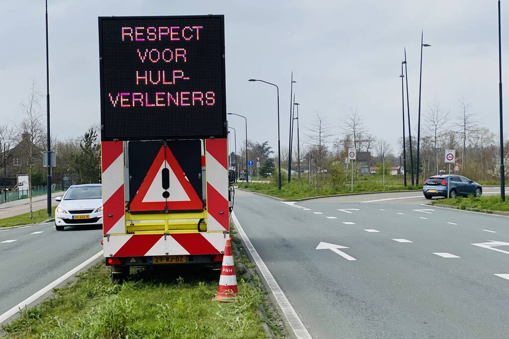 Steun voor hulpverleners uit alle hoeken