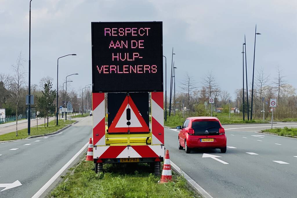 Steun voor hulpverleners uit alle hoeken