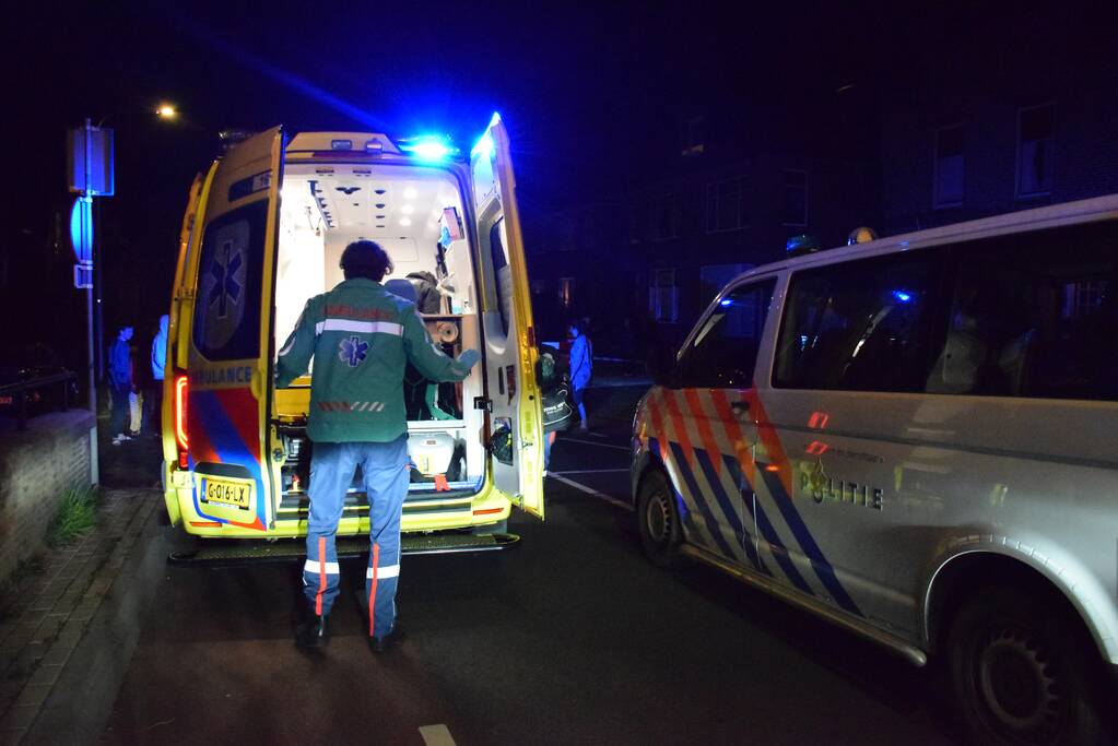 Gewonde na frontale aanrijding tussen twee scooters