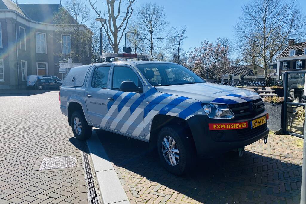 Aangetroffen granaat in de Aa tot ontploffing gebracht