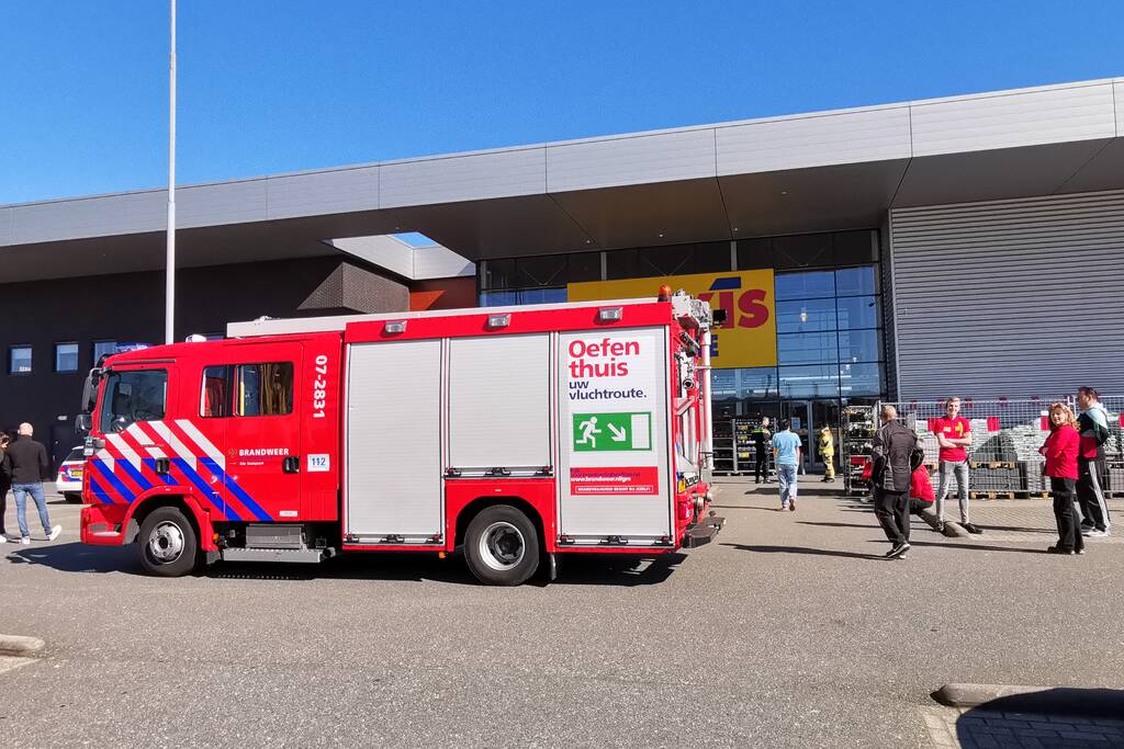 Praxis ontruimd na vreemde lucht