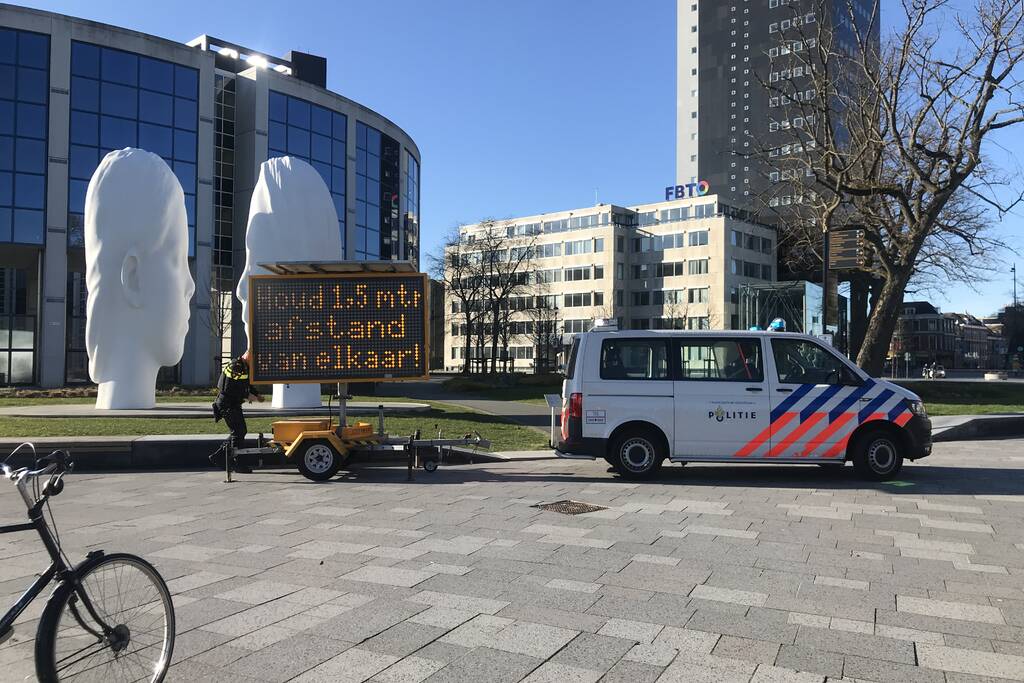 Politie waarschuwt treinreizigers voor coronavirus