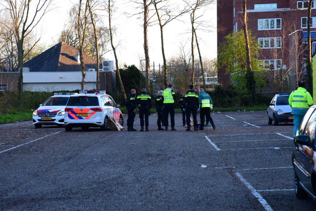 Gewonde bij schietpartij op parkeerplaats