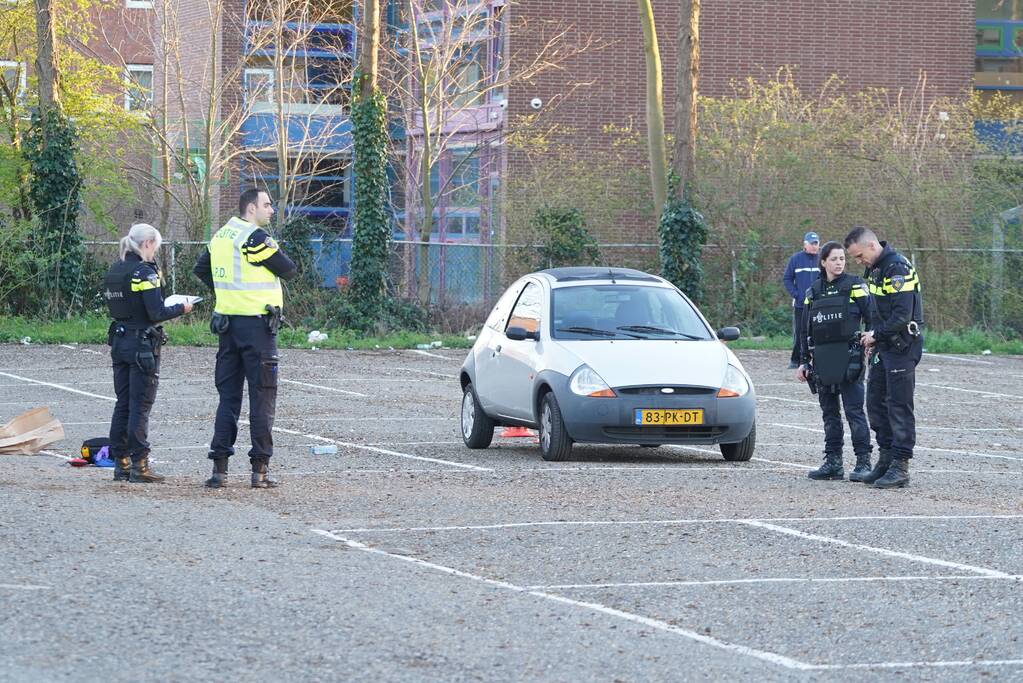 Gewonde bij schietpartij op parkeerplaats
