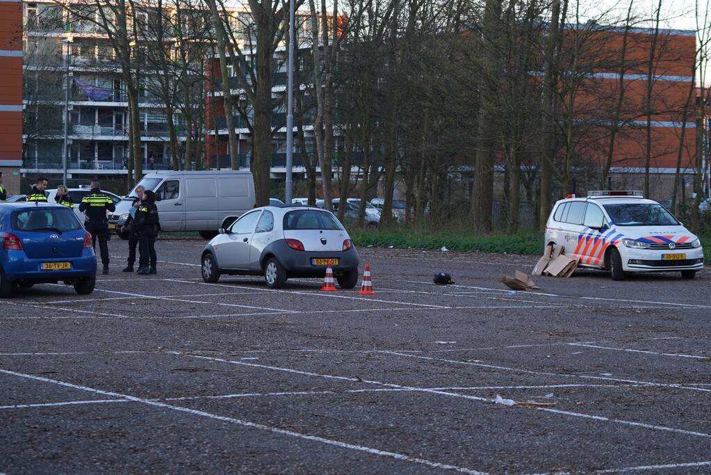 Gewonde bij schietpartij op parkeerplaats