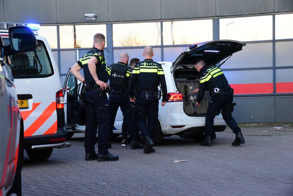 Gewonde bij schietpartij op parkeerplaats