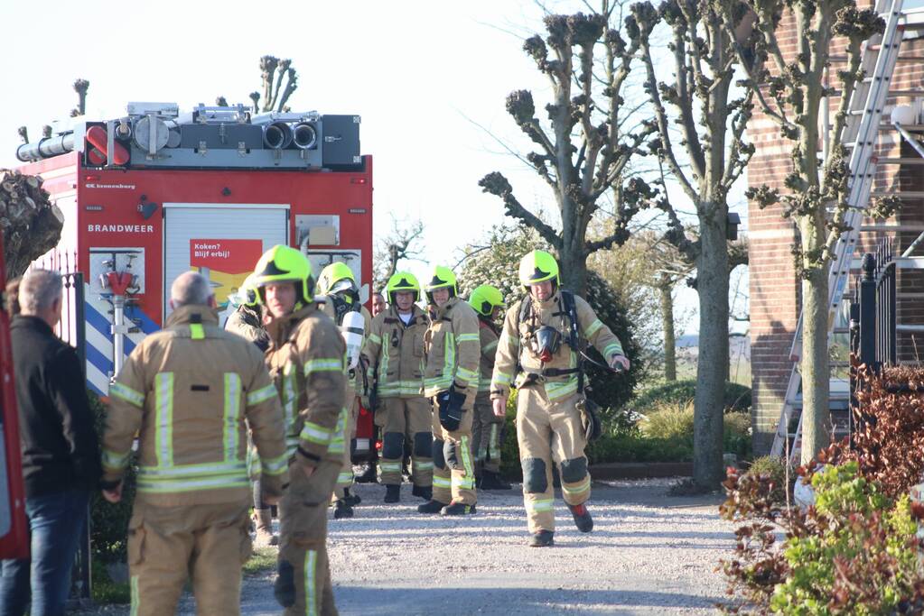 Wederom schoorsteenbrand bij dezelfde woning