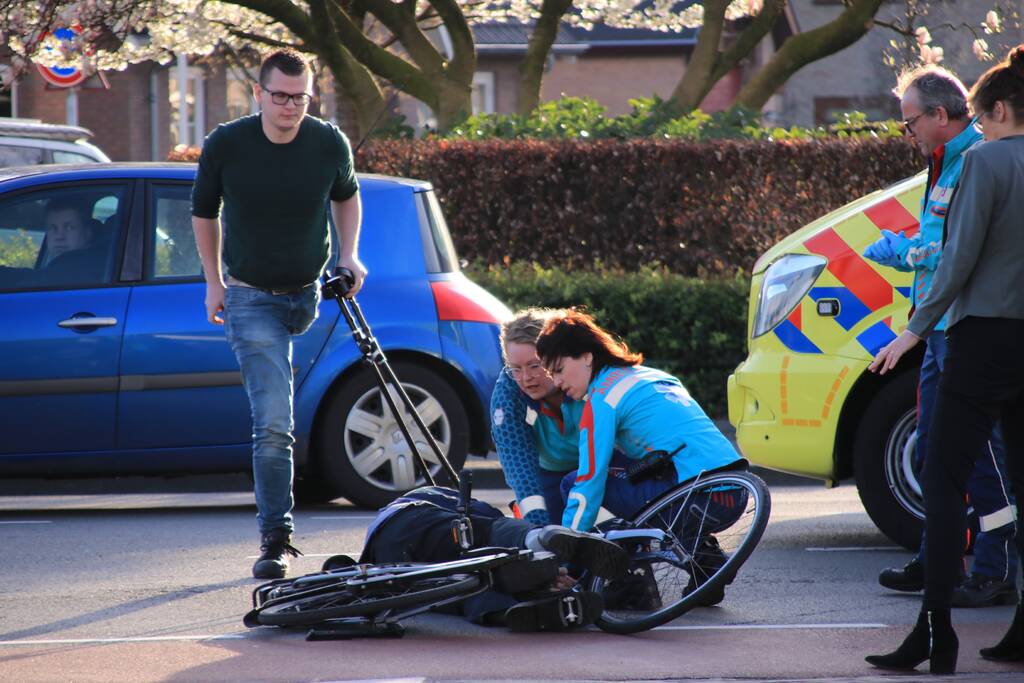 Man op e-bike gewond na val