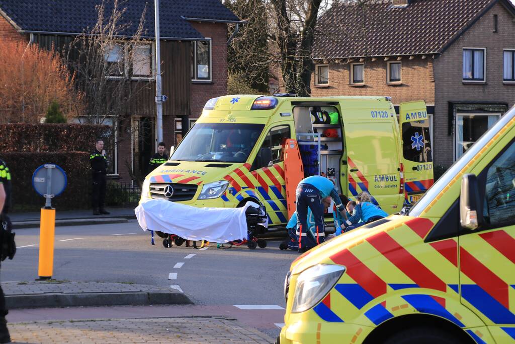 Man op e-bike gewond na val