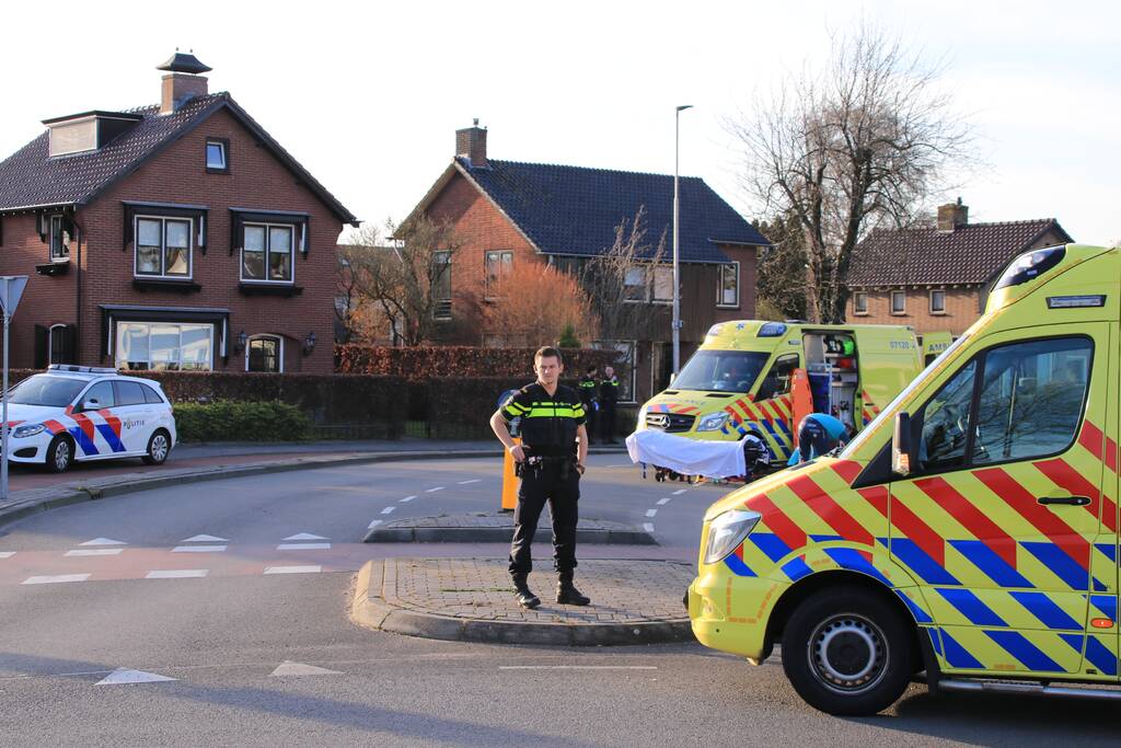 Man op e-bike gewond na val