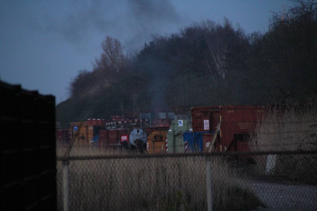 Brand op terrein afvalverwerker Renewi