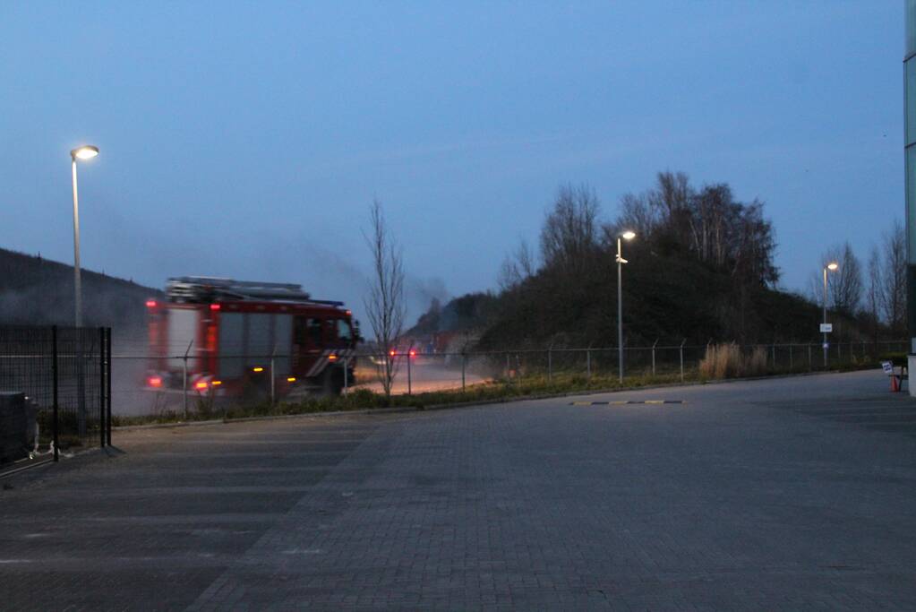 Brand op terrein afvalverwerker Renewi